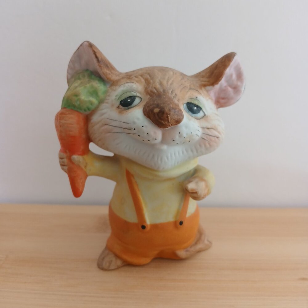 Vtg Homco Harvest Mouse figurine